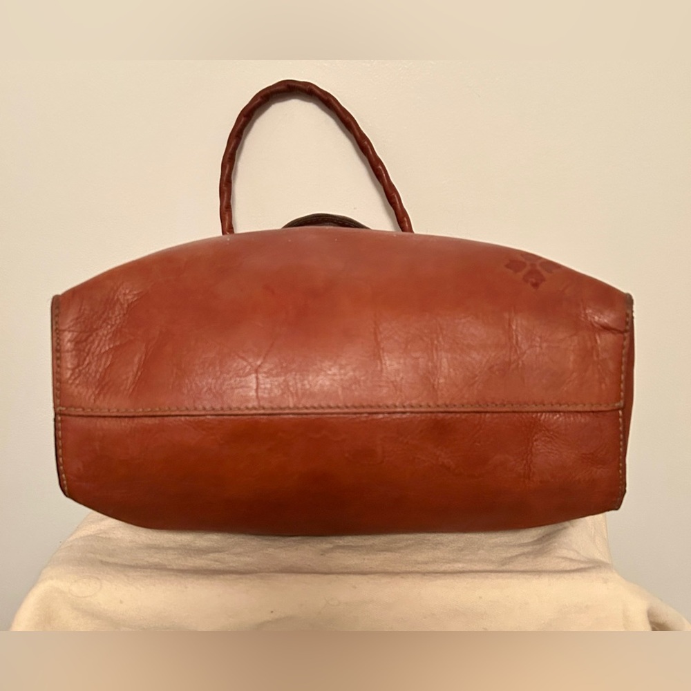 Patricia Nash Zancona
Tote Leather Hand Bag 100% Full-Grain Leather.  Vintage - Picture 3 of 8